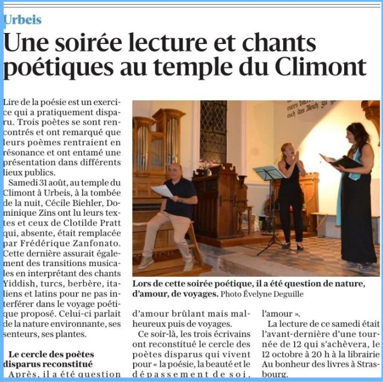 Dernières Nouvelles d'Alsace 25.08.2024.