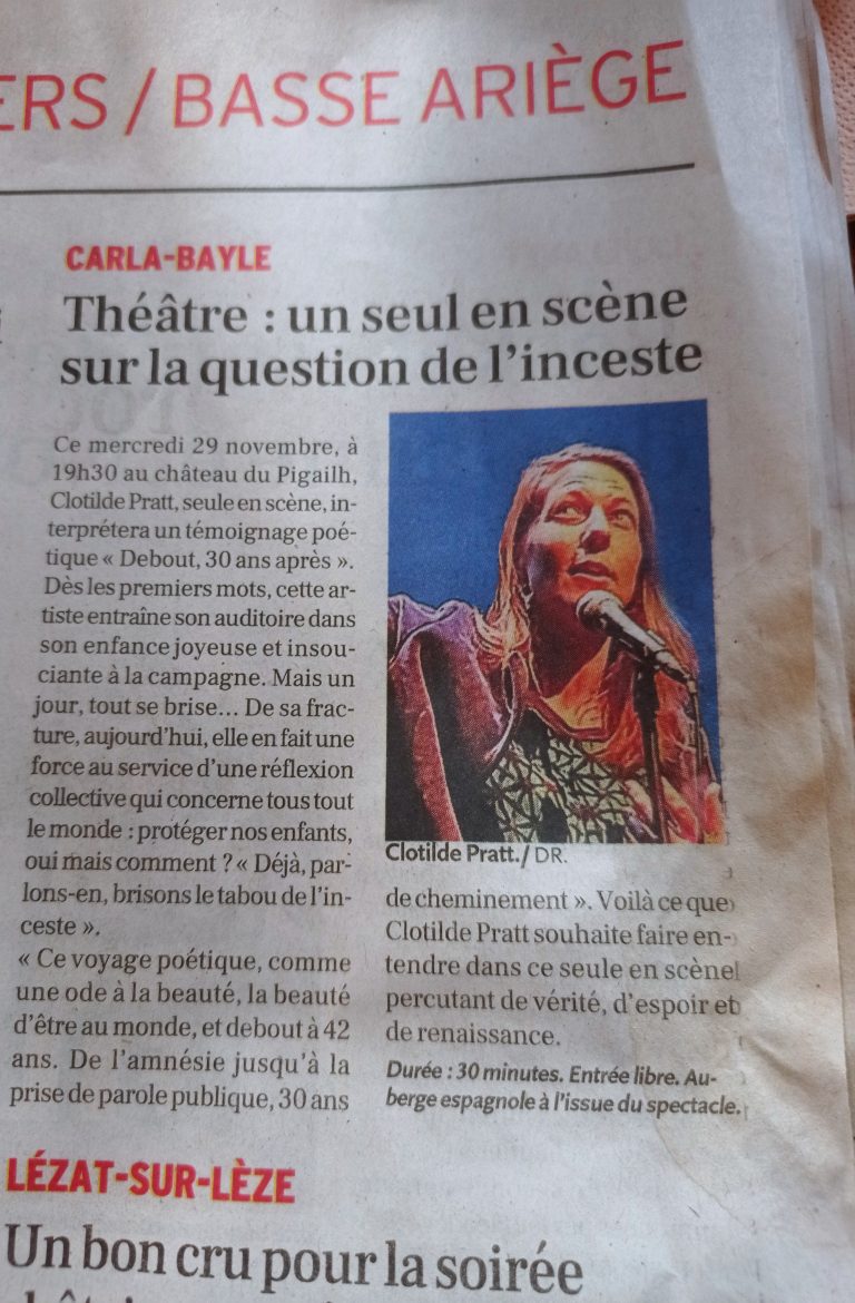 La Dépêche, 27.11.2023